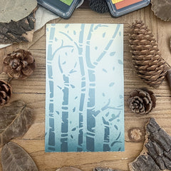Forest Background Stencils DIY Art Stencils For Painting