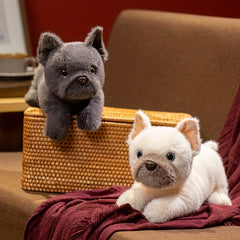 Bulldog Plush Toy Soft Stuffed Animal for Home Decor