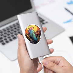 50pcs Northern Lights Series Stickers Waterproof DIY Decorative Sticker