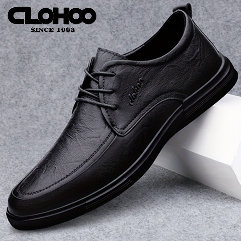 Men's Lace-Up Derby Shoes for Office Business Events