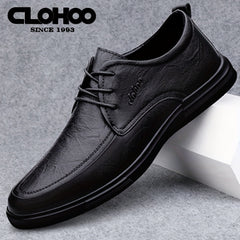 Men's Lace-Up Derby Shoes for Office Business Events