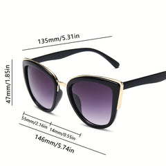 Cat Eye Sunglasses Retro Gradient Glasses UV400