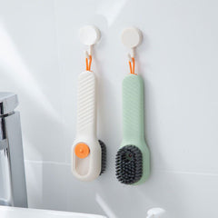 2pcs Green Wool Shoe Brush with Detergent - Household Cleaning Clothes