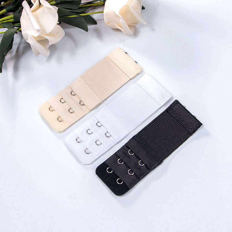 Bra Extenders 3-Pack Stretchy Comfortable Band Extension Strap