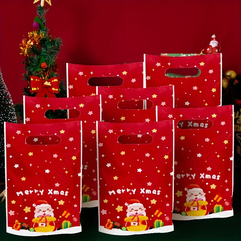 50 Red Christmas Family Party Gift Bags Home Decor