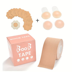Invisible Lingerie Accessories Set Nipple Pasties & Bodytape