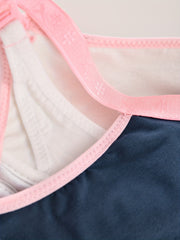 Plus Size Bra Women's Plus Molded Cup Bralette with Buckle