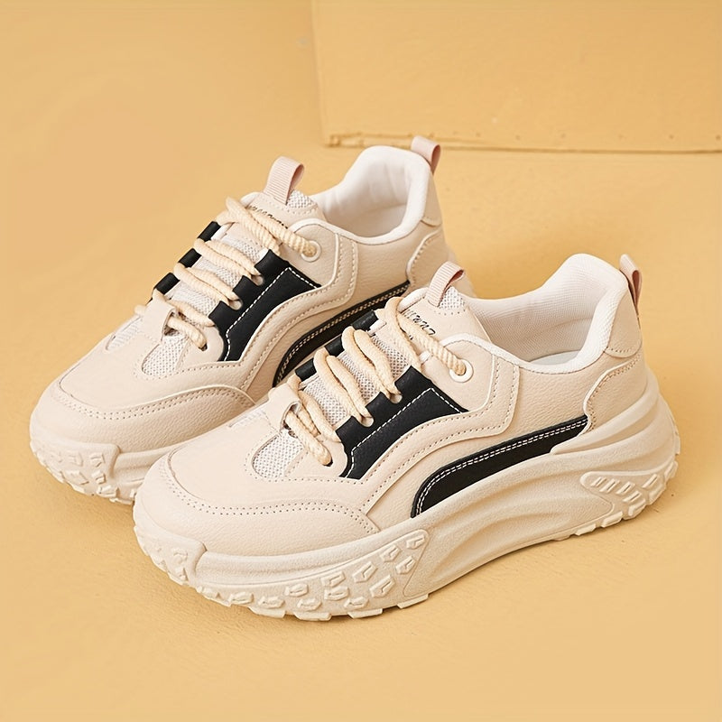 Women's Platform Chunky Sneakers for Fitness Running