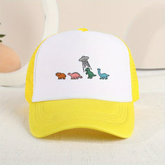 Teen Dinosaur Baseball Cap Sun Protection Adjustable Strap