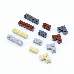 50pcs City Wall Building Blocks DIY Toys Parts Construction Bricks Kids