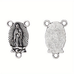 60pcs Religious Figure Pattern Hangings Jewelry Connectors