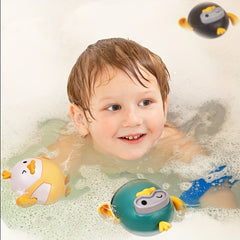 Summer Children's Bath Pull Line Duck Playing Water Baby Swimmin