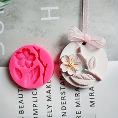 Peach Blossom Silicone Mold for DIY Candles and Crafts