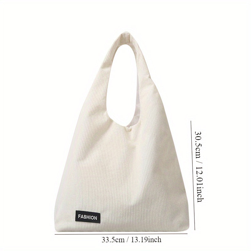 Vintage Canvas Shopping Bag Large Capacity Handbag Tote Bag