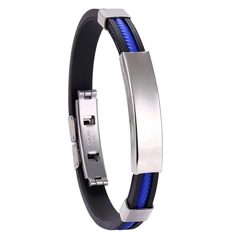 Boys Bangle Bracelet for Outdoor Traveling Holiday Gift