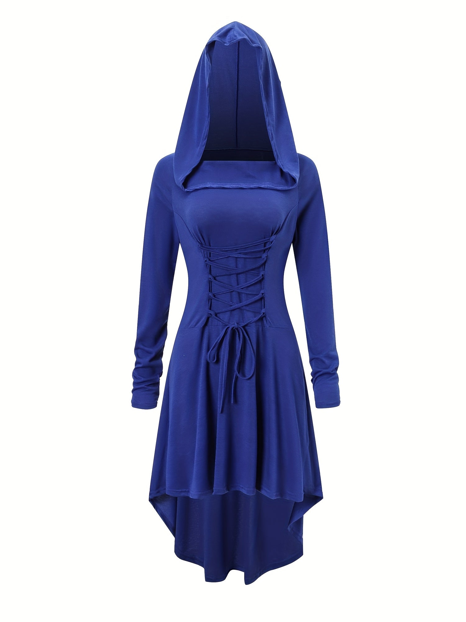 Long Sleeve Hooded Cosplay Dress Halloween Party Dress Women's Clothing