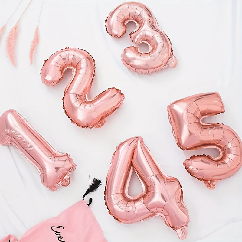 1pc Small Rose Golden Balloons Party Decor