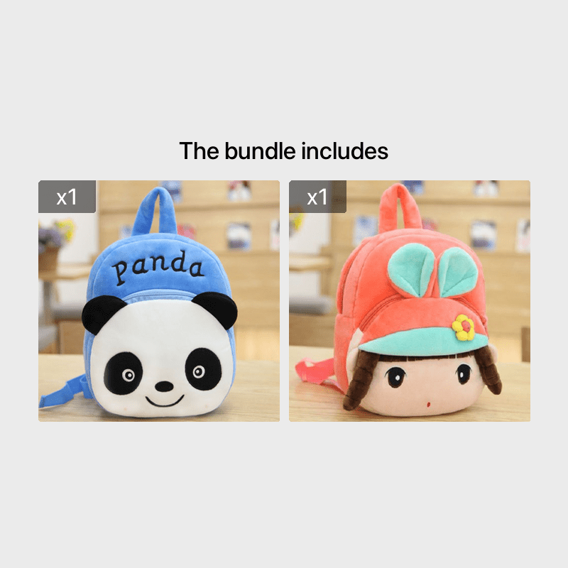 Kindergarten Children Backpack Cartoon Panda High Backpack
