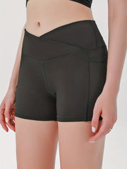 Slim Fit Butt Lifting Biker Shorts Women's Activewear