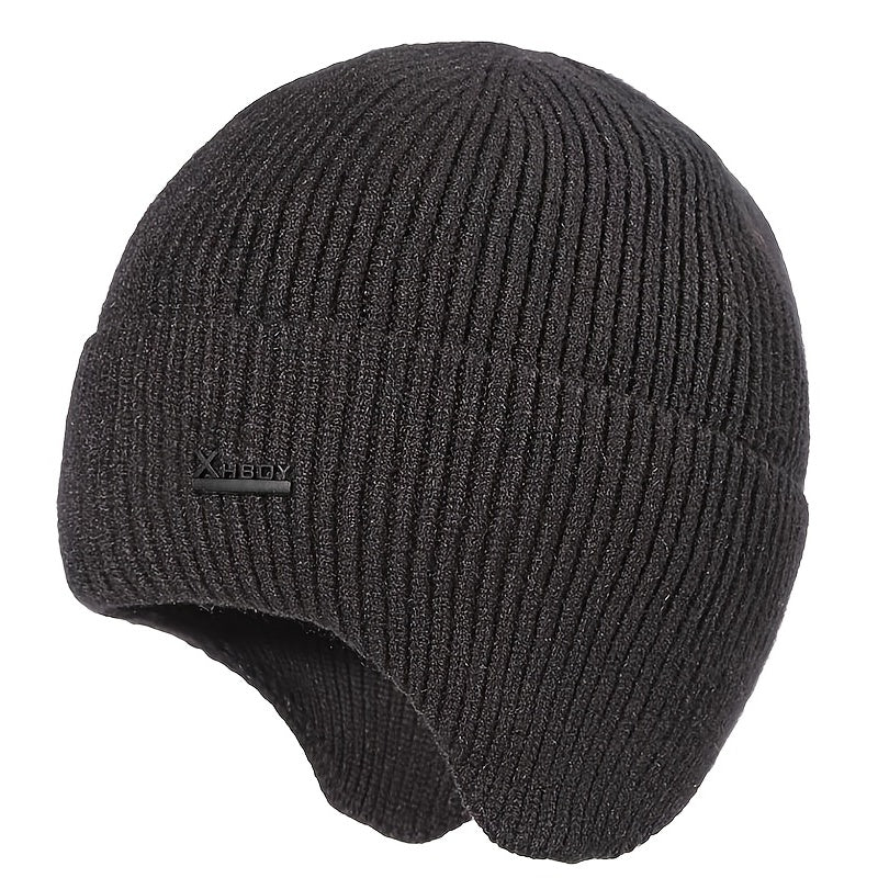 Cold-proof Thickened Knitted Wool Ear Hat