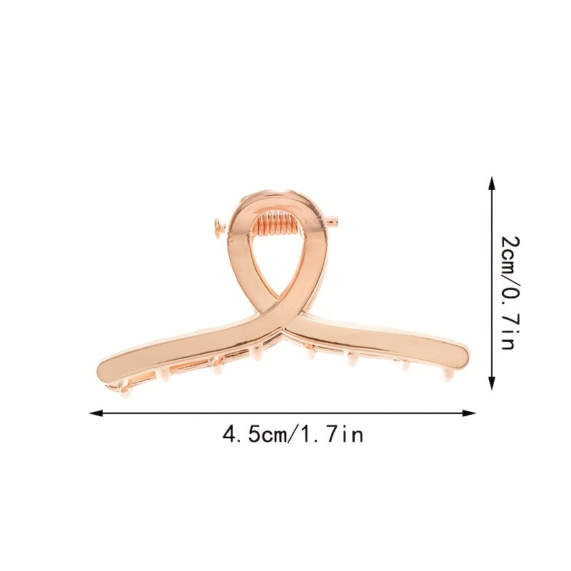 2PCS Small Retro Metal Hair Clips Fairy Headwear