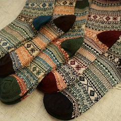 5 Pairs Men's Winter Cotton Boot Socks