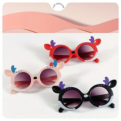 Deer Frame UV Protection Sunglasses for Kids