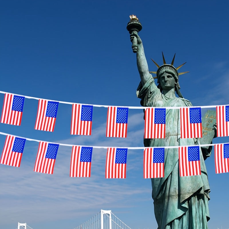 American Flag Decor Banner - Independence Day Celebration