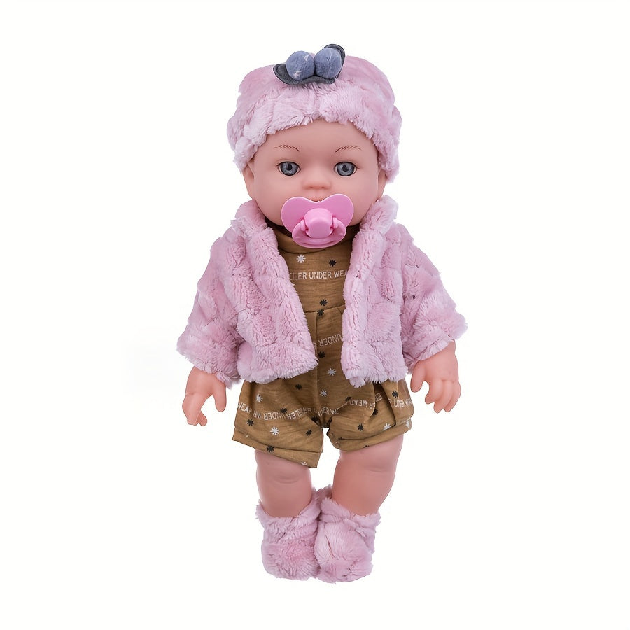 12 Inch Reborn Youngsters Doll Soft PVC Soothing Comfort for Kids
