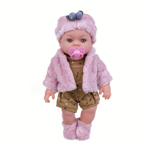 12 Inch Reborn Youngsters Doll Soft PVC Soothing Comfort for Kids