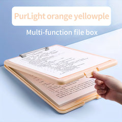 A4 Foldable Overlaid Clipboard: Portable Office and School Solution