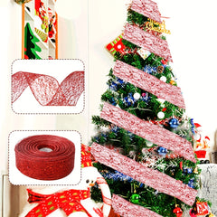 2m Lace Christmas Ribbon Decorations