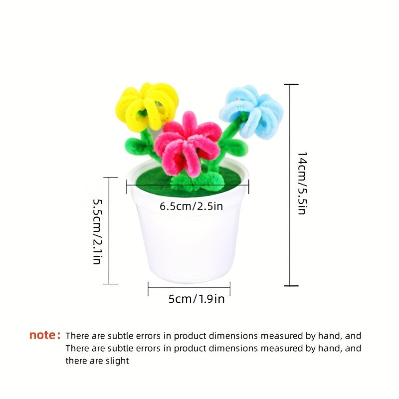 Potted Flowers DIY Flower Pot Material Pack