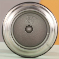 500ml Stainless Steel Water Cup w/ Teacup Lid, Leakproof & Insulated
