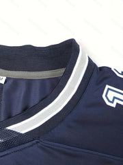 Men's Classic American Football Jersey - Embroidered Stitching