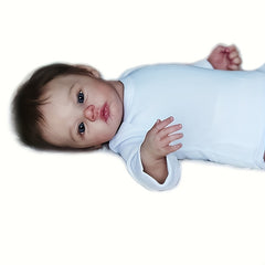 Soft Silicone Reborn Doll with 3D Marble Texture Skin