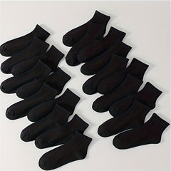 20 Pairs Women's Short Socks Comfy & Breathable All match Stockings