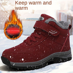 Women's Winter Warm Hiking Boots Waterproof Non slip Outdoor Boots