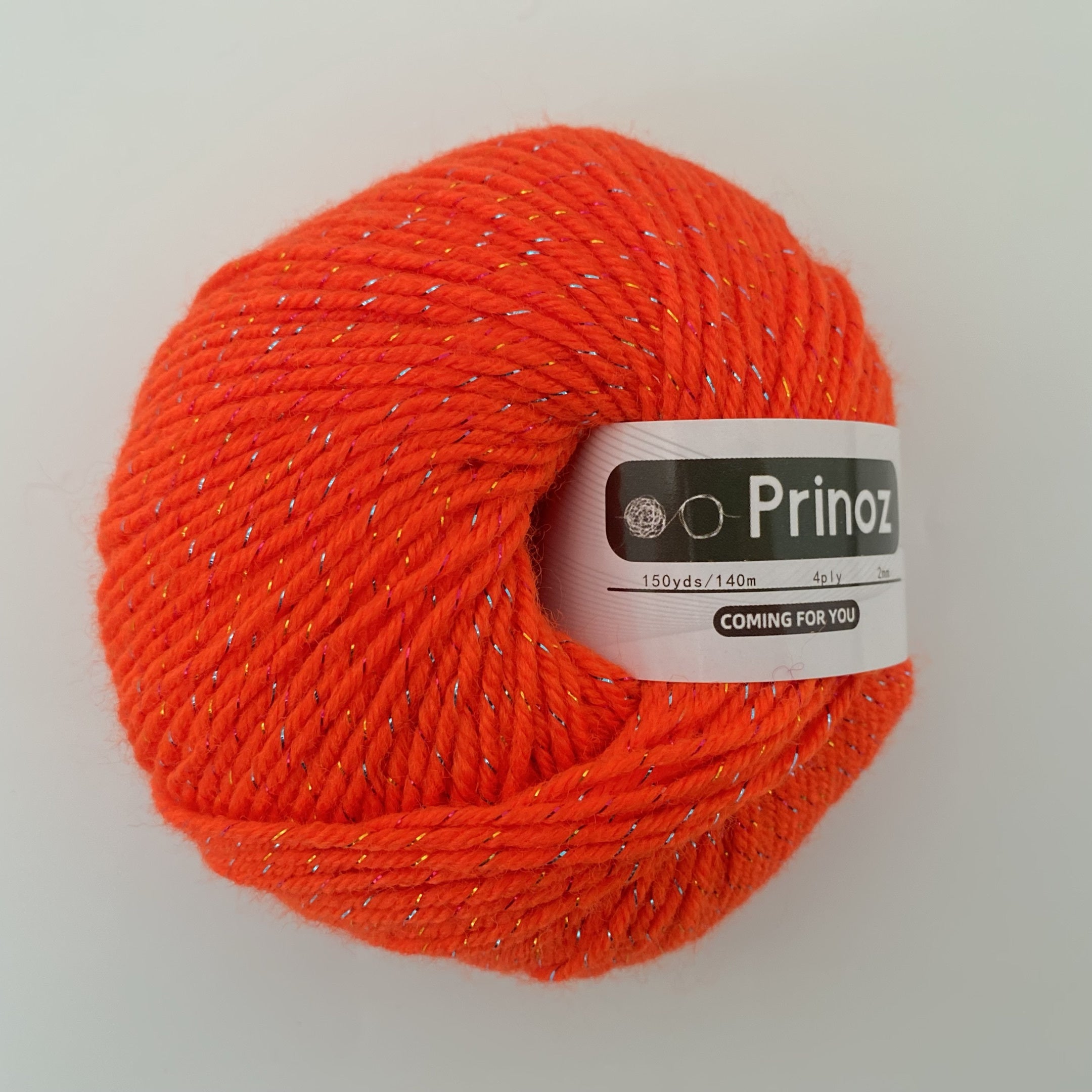 4 Strands Soft Acrylic Yarn Flash Golden Yarn For DIY Crafting 50g