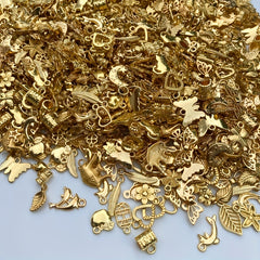 Mixed Bulk Lots Jewelry Making Charms Metal Pendants DIY Necklace Bracelet