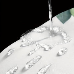 1p Waterproof Christmas Style Shower Curtain - Bathroom Decor and Privacy