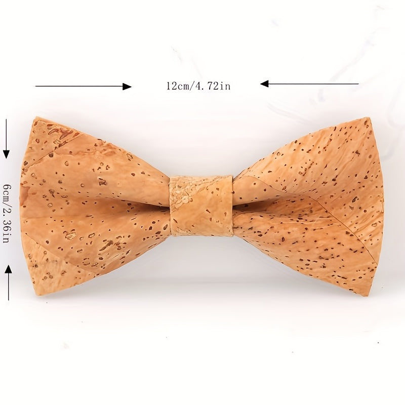 Men's Wooden Bow Tie for Party Holiday Boyfriends