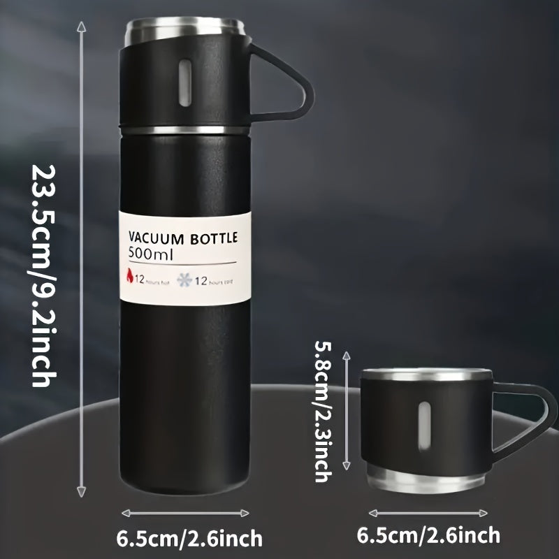500ml Stainless Steel Leakproof Water Bottle Insulation Cup