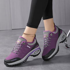 Women's Warm Hiking Shoes Non slip Breathable Winter Athletic Shoe