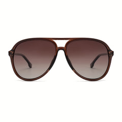 Retro Aviator Sunglasses for Men - Ultralight, Classic Style and Large Frame
