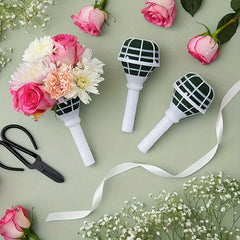 Foam Flower Handle Props For Bouquet Holder Foam Set
