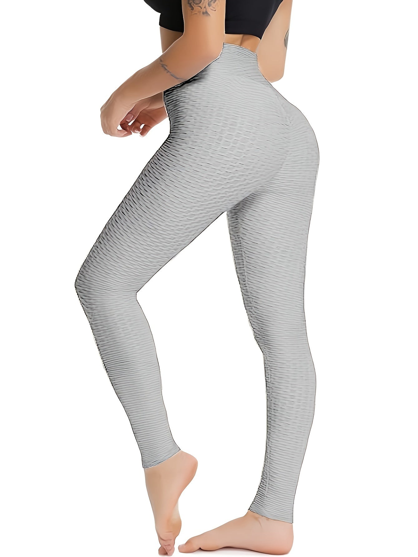 High Waist Yoga Pants Tummy Control Slimming Leggings
