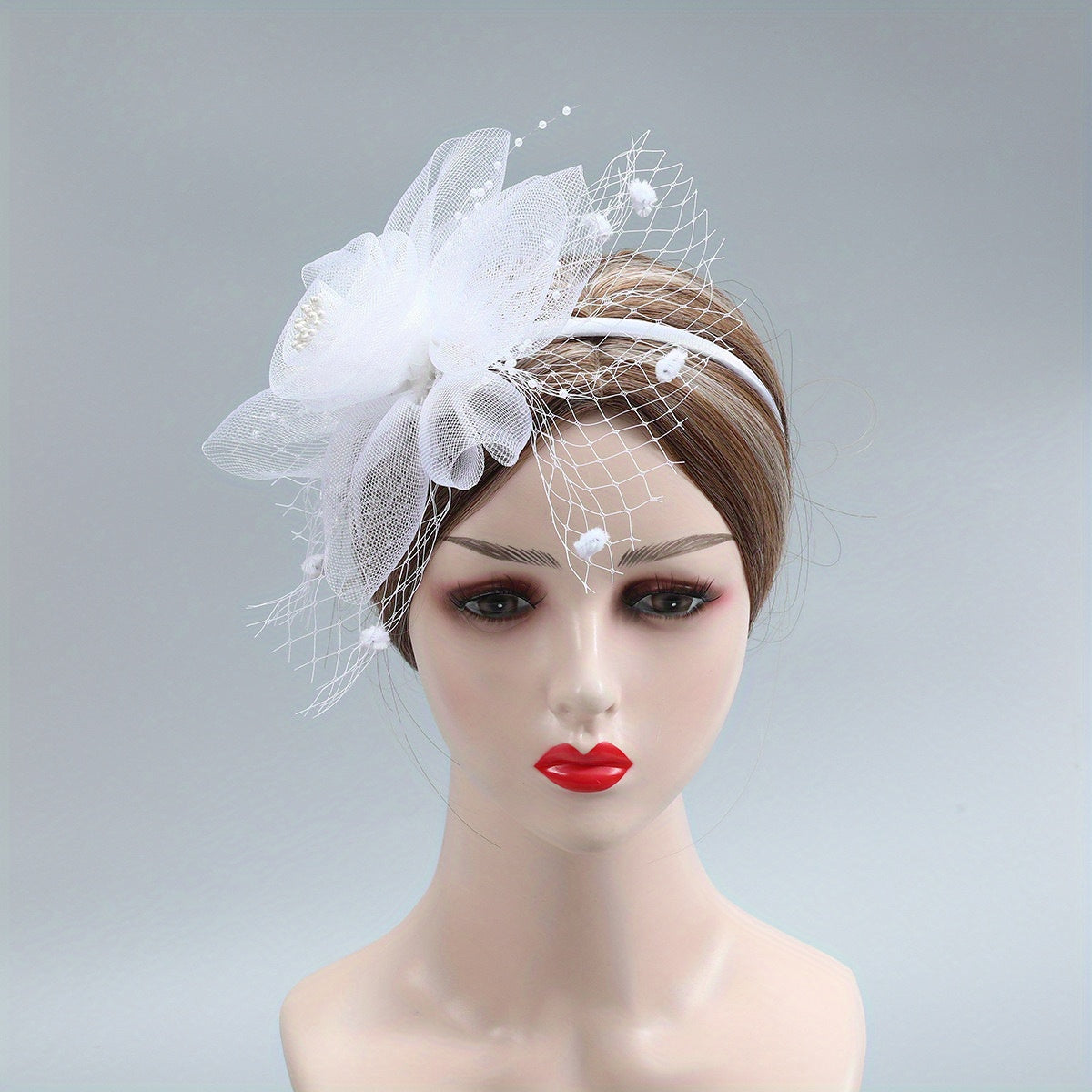 Retro Hair Hoop Dual purpose Headband Wedding Accessories
