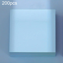 200pcs Bright Sticky Notes 7.62x7.62cm Self-adhesive Pad for Home Office