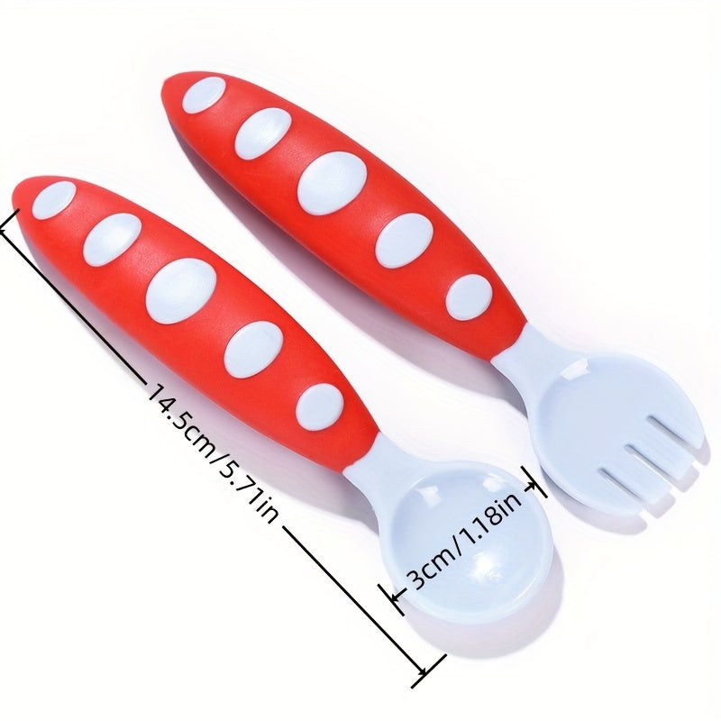 Baby Spoon Fork Set for Food Supplement Tableware